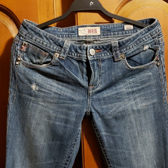 MEK Denim New Havana Slim boot Jeans size … - Picture 7 of 14